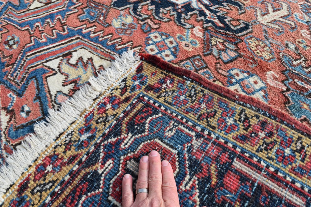 Old Heriz carpet 315x258 cm View V