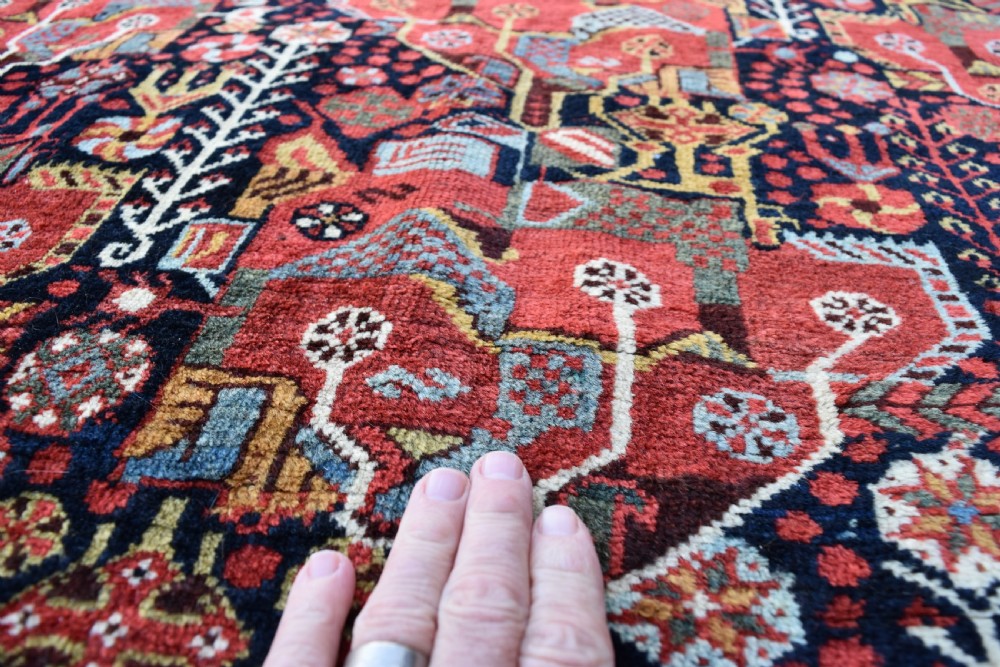 Fine antique Khamseh carpet 247x151 cm View V