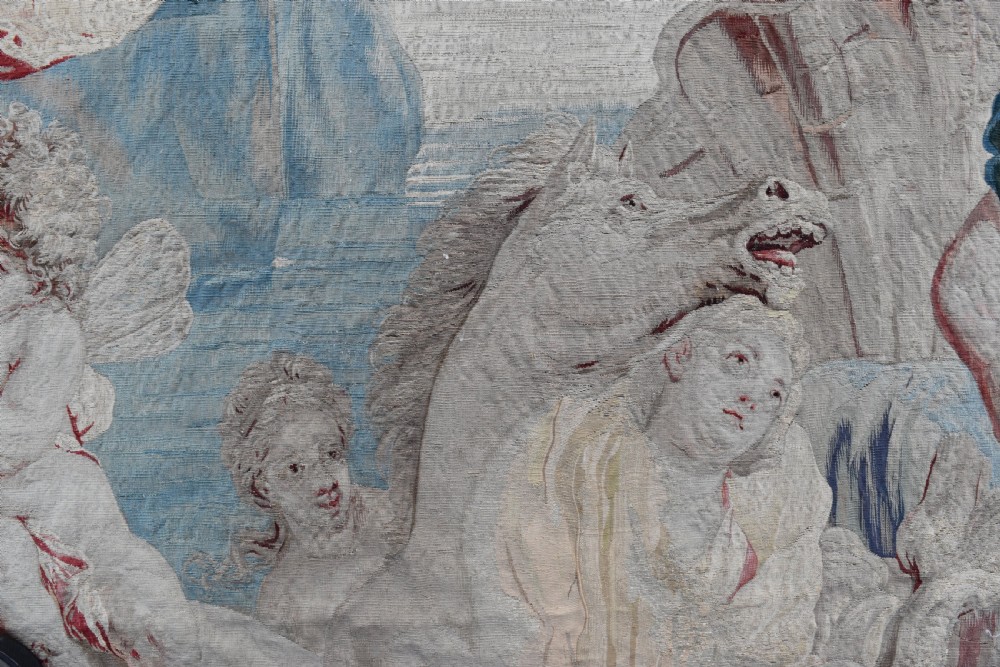 Very fine Flemish tapestry depicting Neptune  View IV