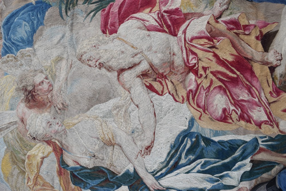 Very fine Flemish tapestry depicting Neptune  View V