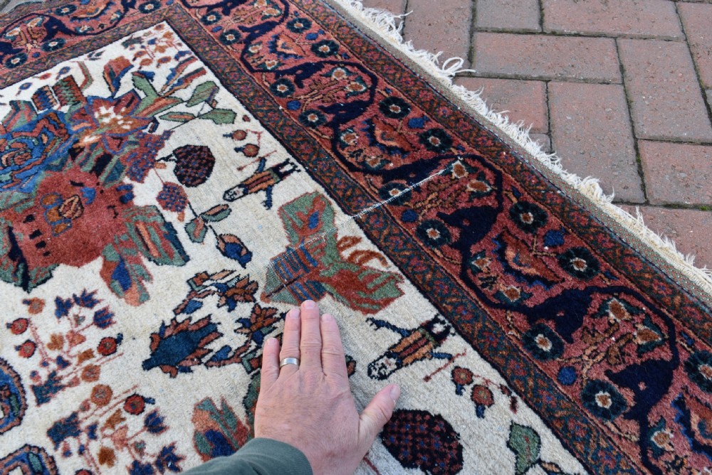 Old Shahar Bebek Afshar rug 214x146cm View X