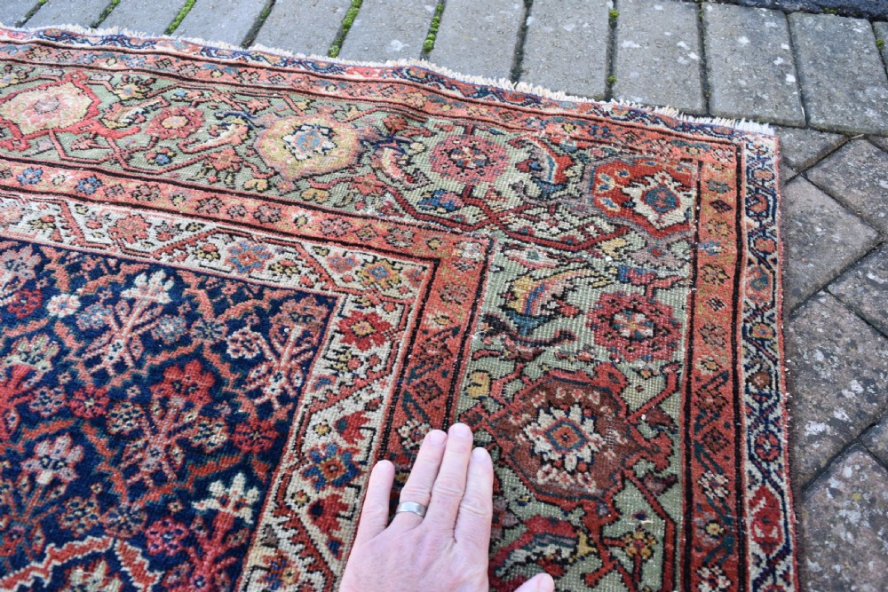 Antique Ferahan Kelleh carpet  390x199cm View V