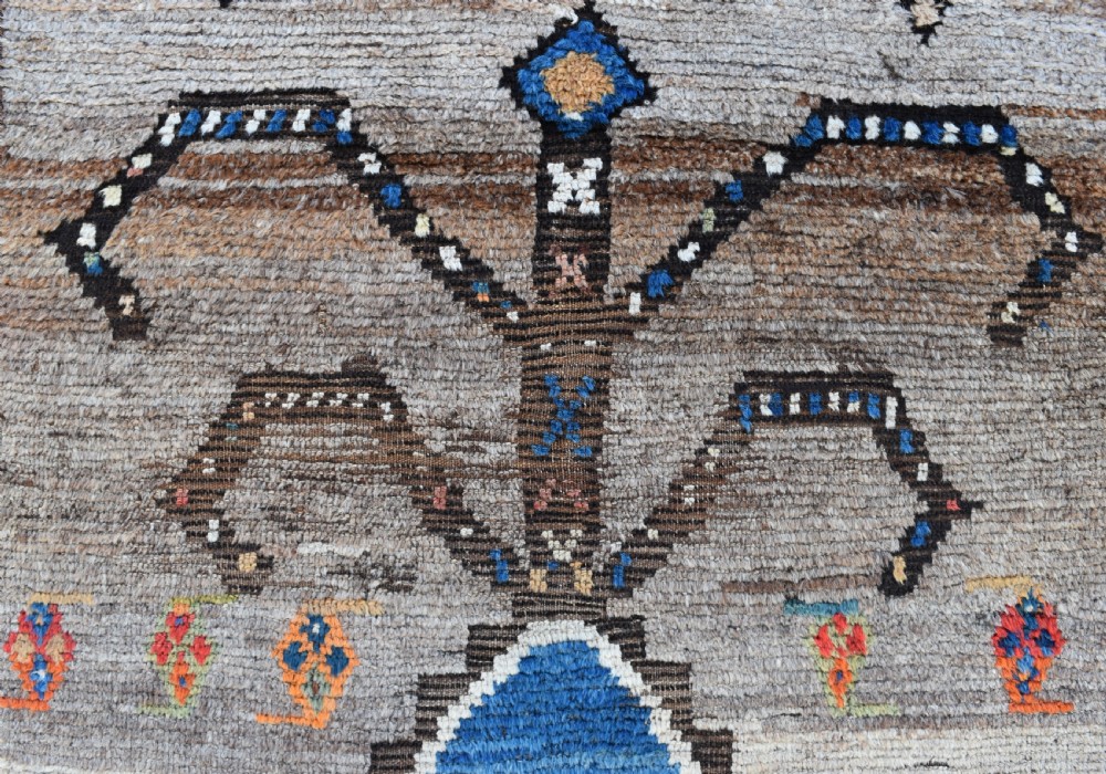 Antique Gabbeh tribal rug 229x139cm View VII