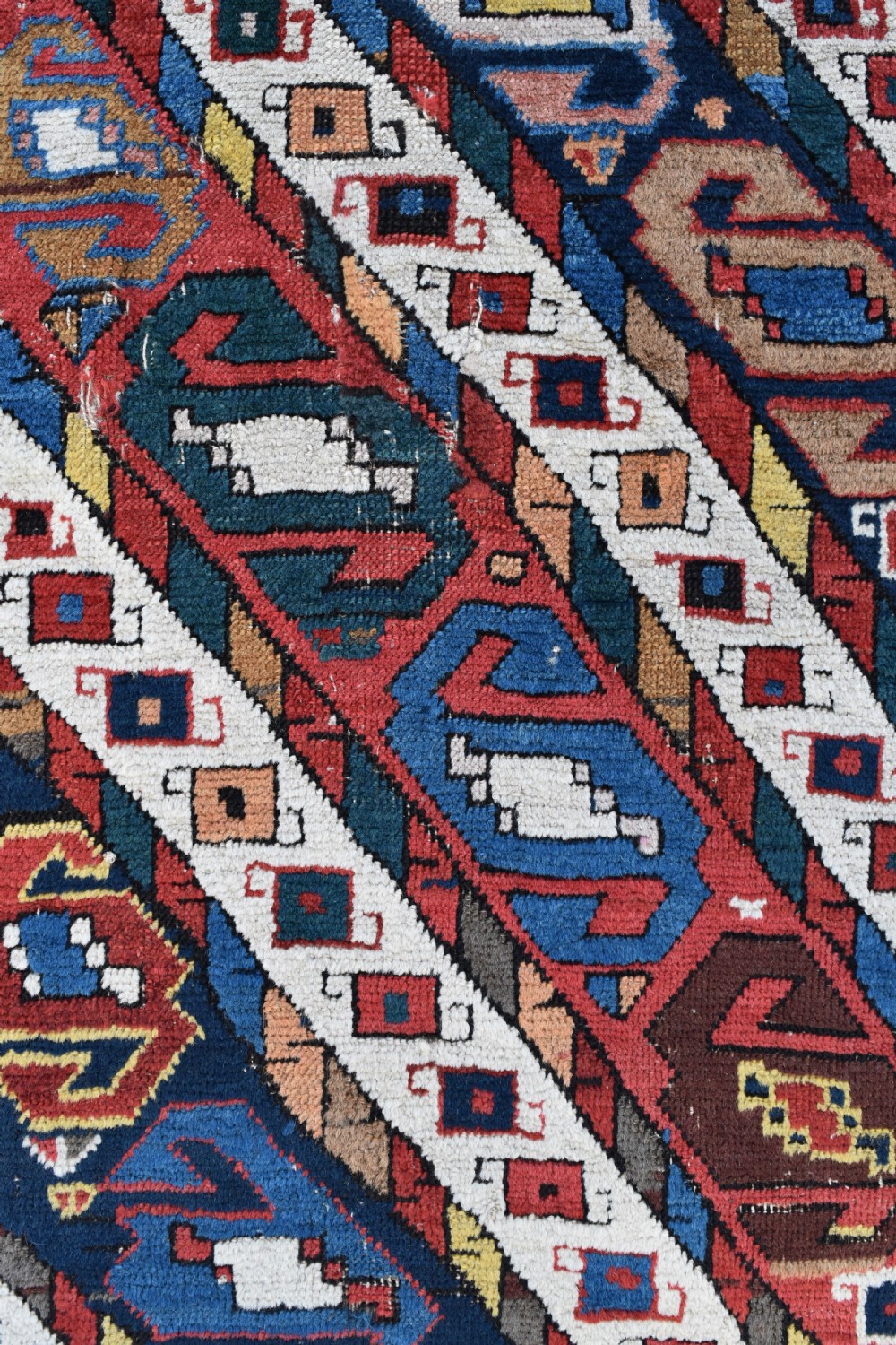 Antique Caucasian Genge narrow runner 280x94 cm View II