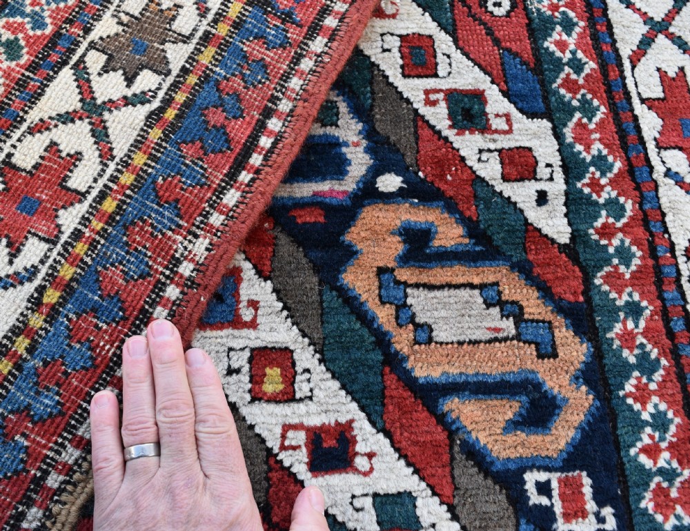 Antique Caucasian Genge narrow runner 280x94 cm View IV
