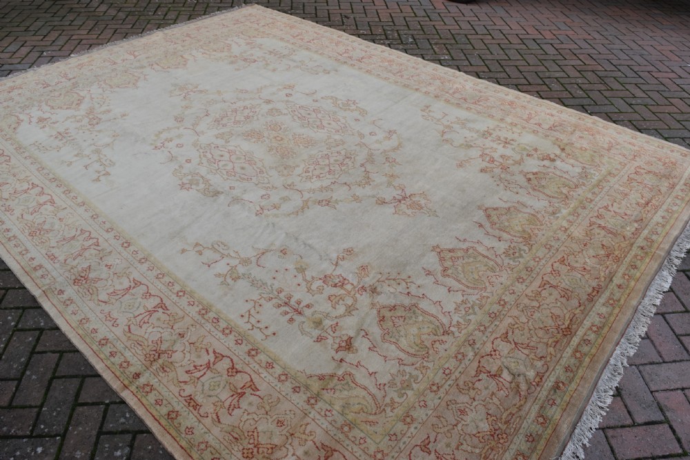 Antique Turkish Borlu carpet 365x271cm View VI