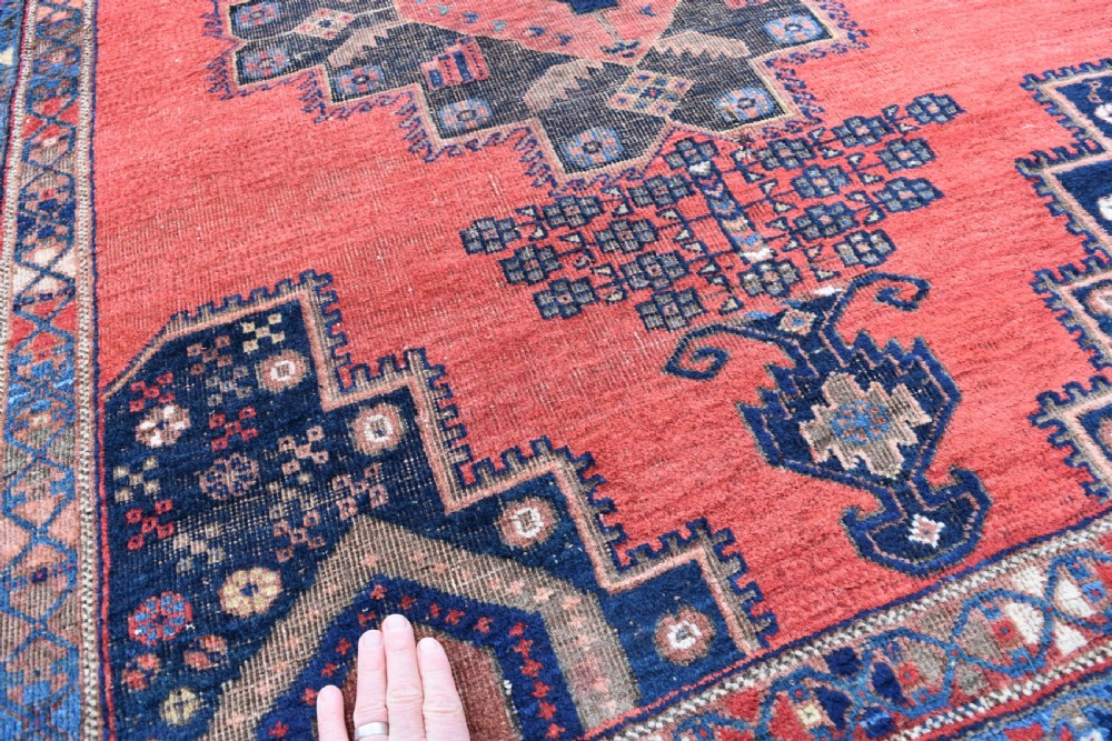 Old Afshar tribal rug 180x148cm View II