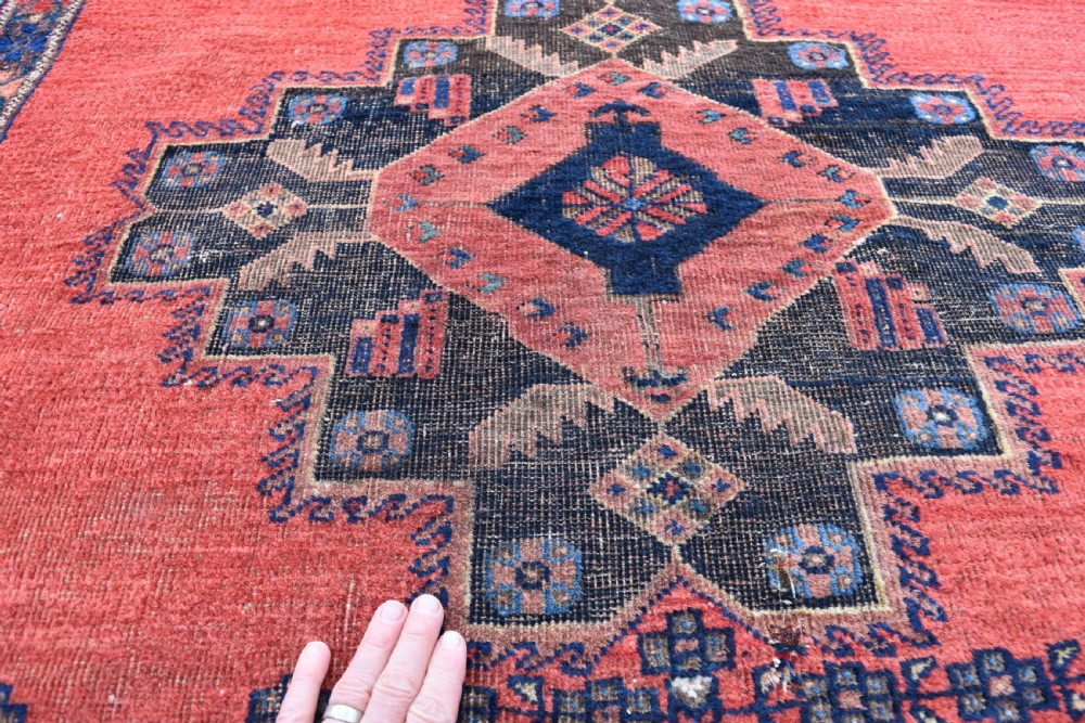 Old Afshar tribal rug 180x148cm View III