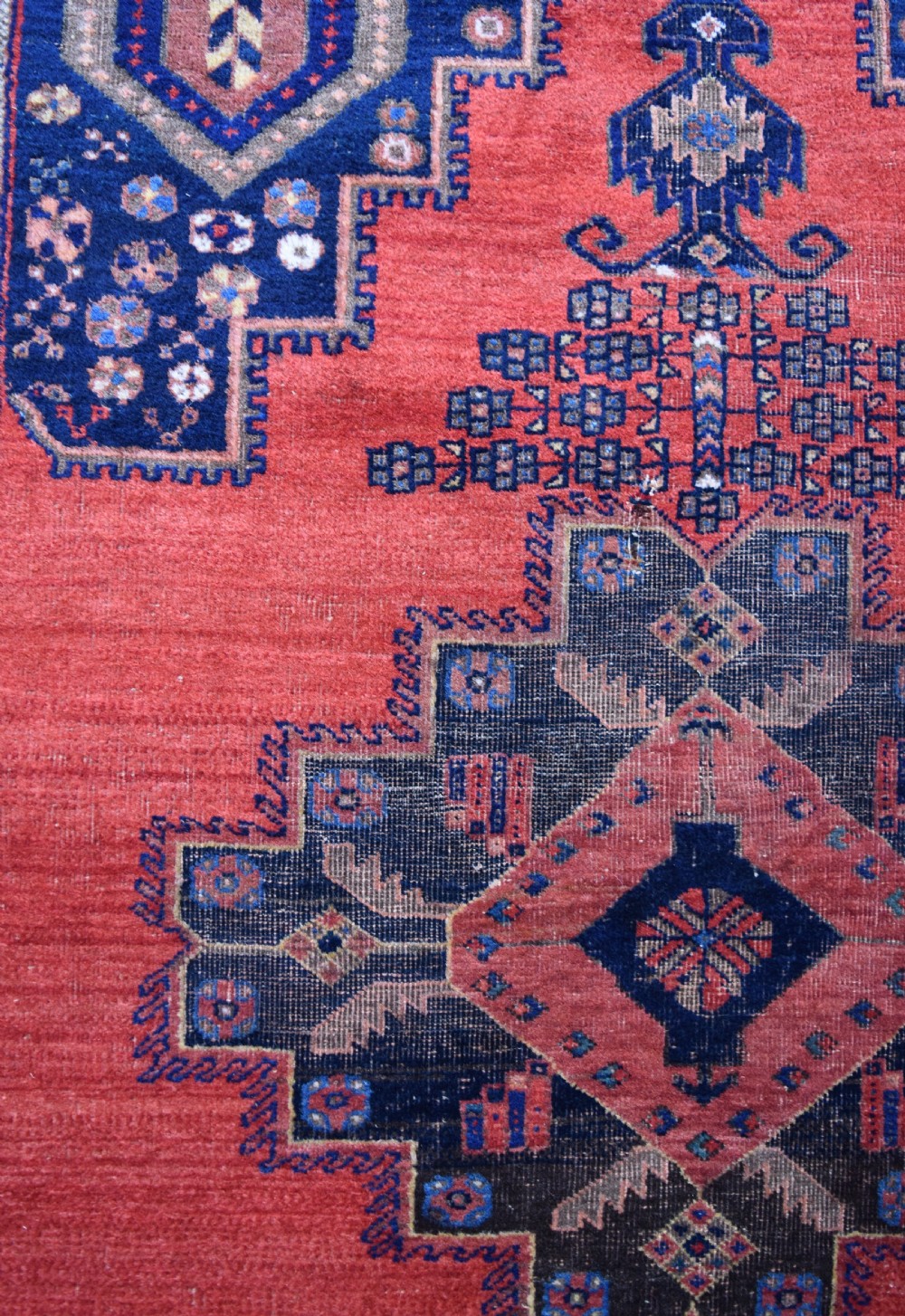 Old Afshar tribal rug 180x148cm View VI