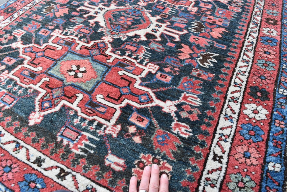 Good antique Karaja rug 136x120 cm View II