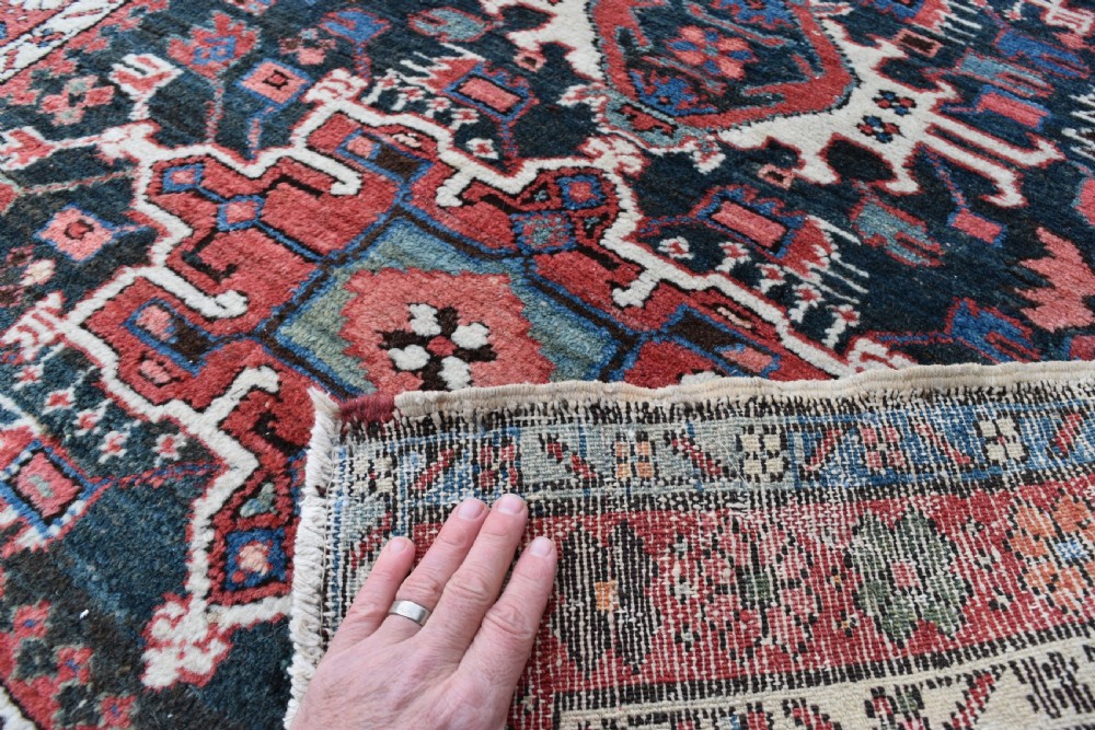 Good antique Karaja rug 136x120 cm View III