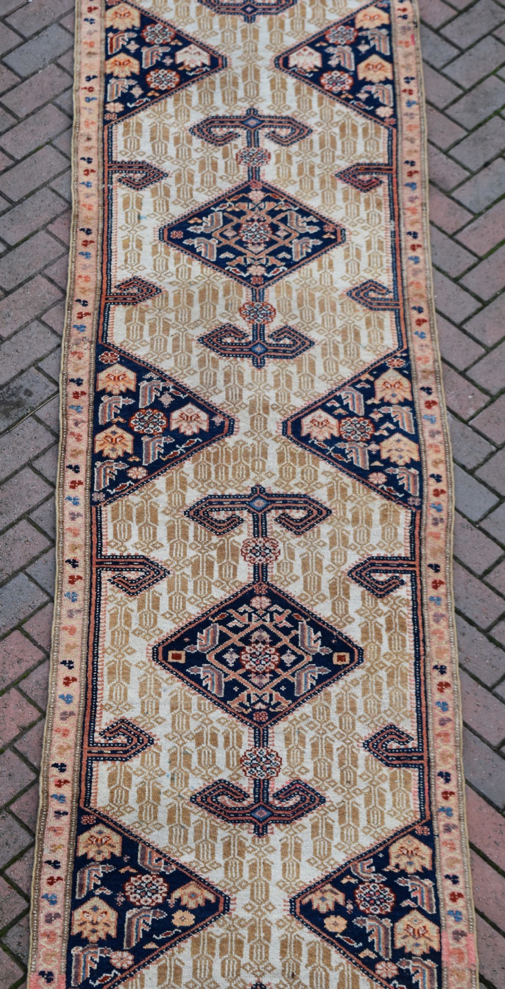 Long narrow Serab runner 495x85cm View IX
