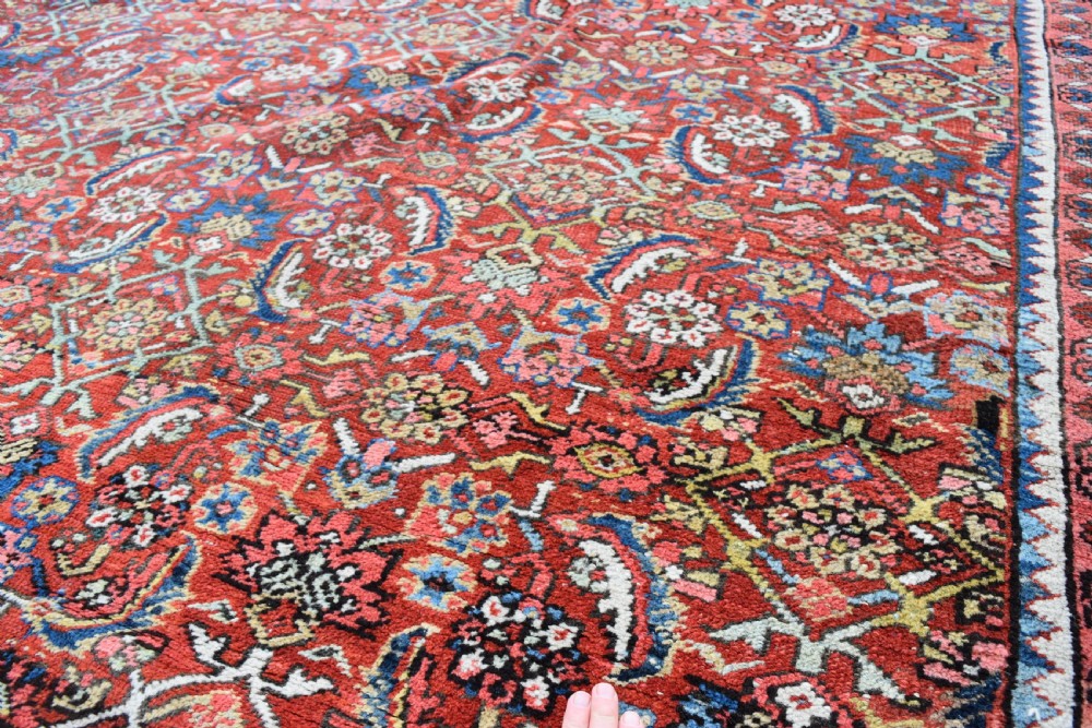 antique Heriz carpet View III