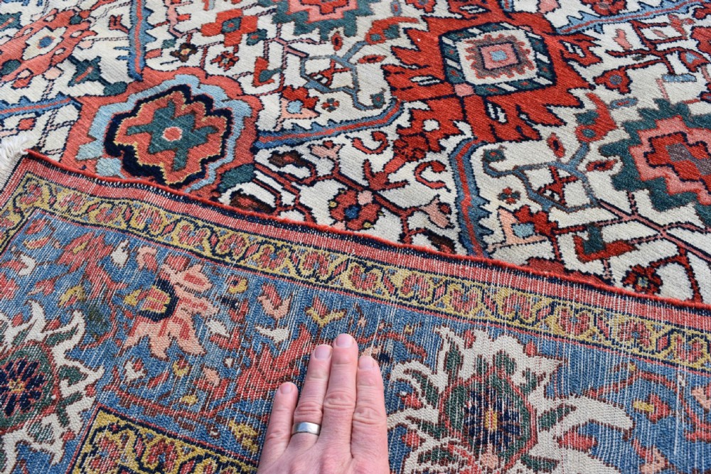 Very fine Antique Malyor carpet 280x208 cm View V