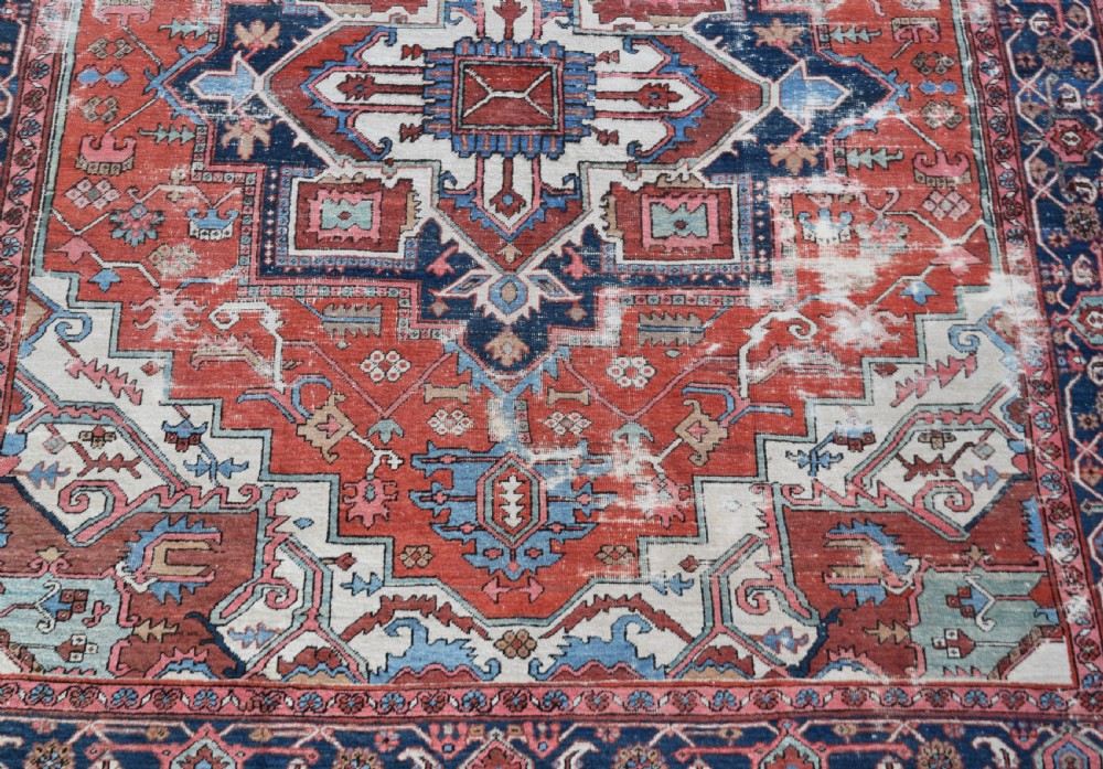 Antique Serapi Carpet 374 x 260cm View XV