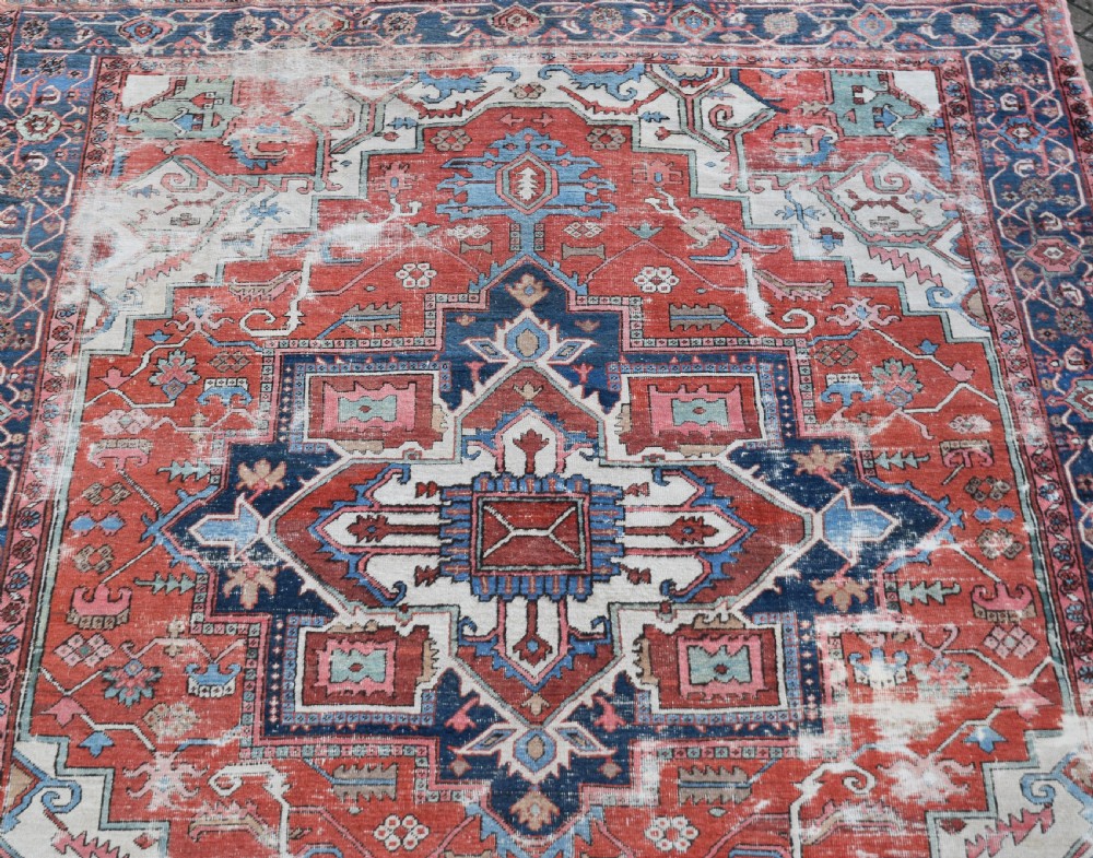 Antique Serapi Carpet 374 x 260cm View XVI