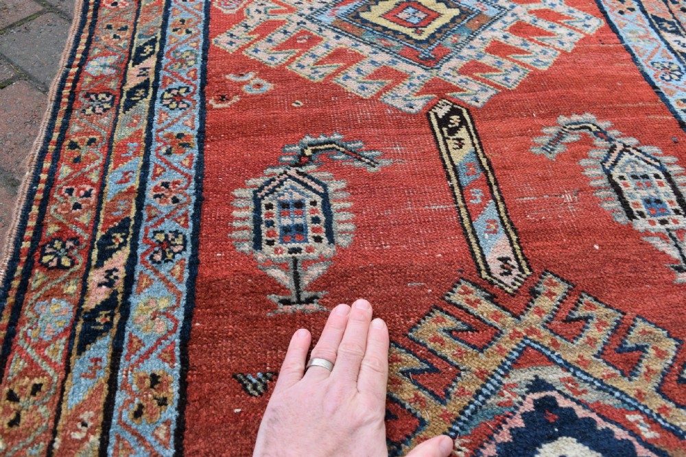 Antique Bakshaish narrow runner 338 x 86 CM View III
