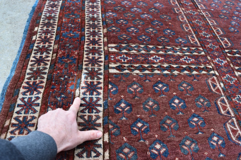 Antique Turkman Yomud Ensi 154x133 cm View IV