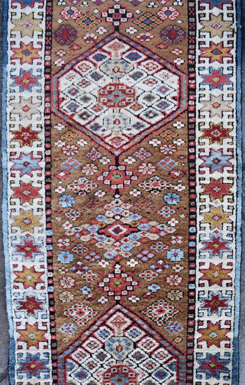 Antique Serab narrow runner 232x56cm View V