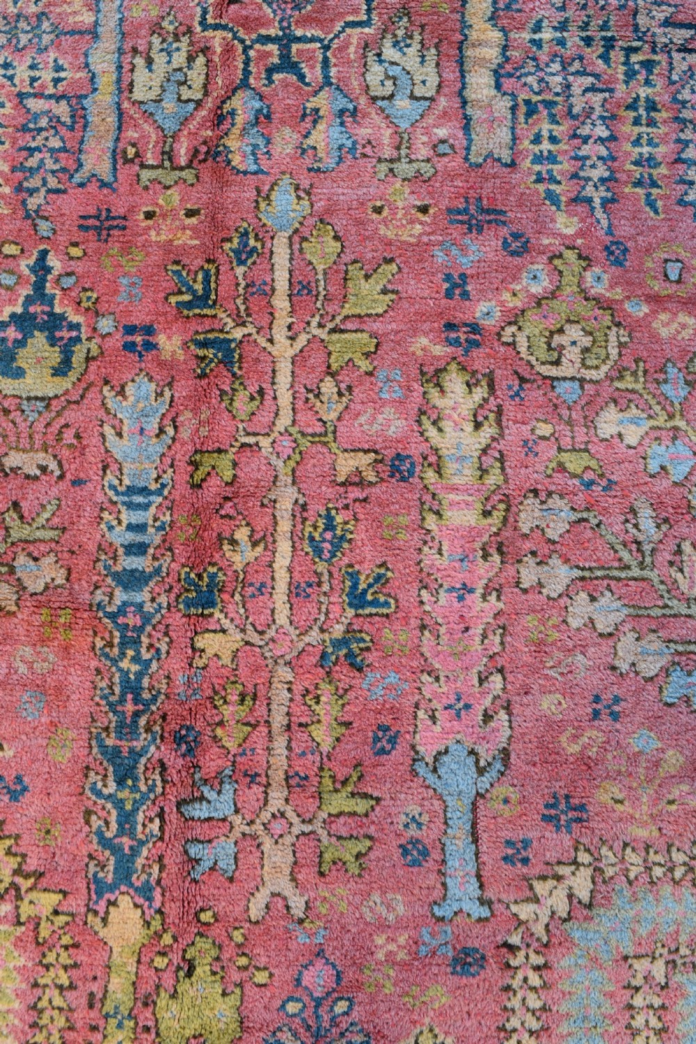 antique Ushak carpet 395x328cm View VI