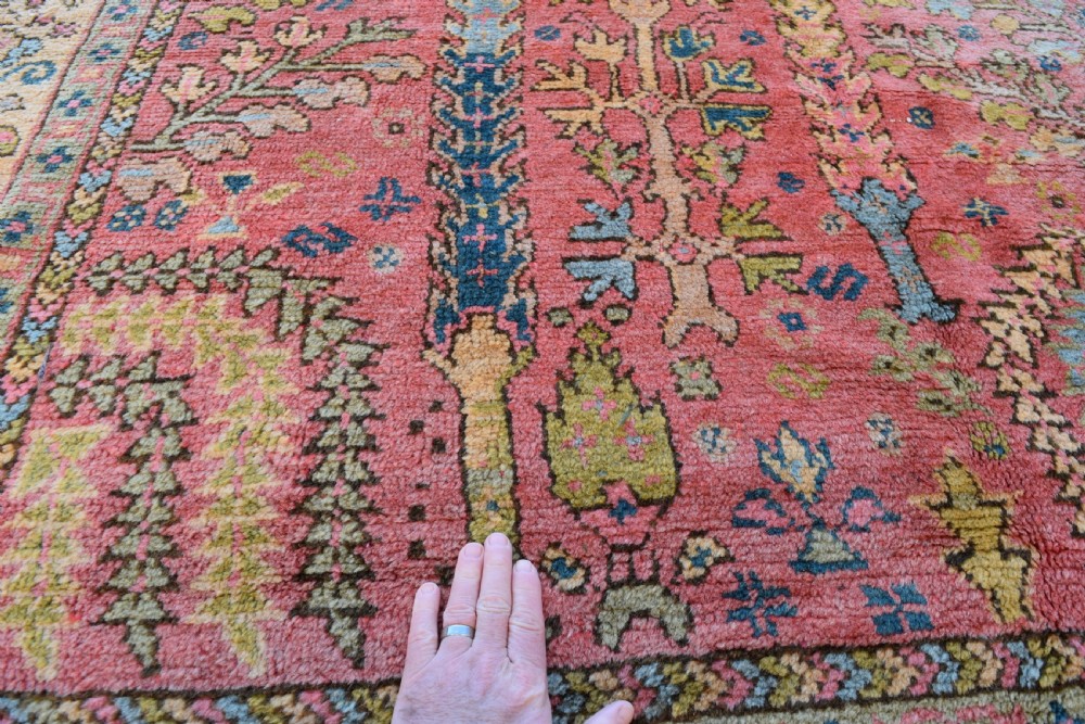 antique Ushak carpet 395x328cm View VII