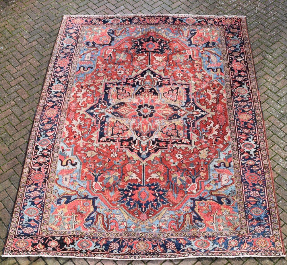 Antique Heriz Roomsize carpet 360x221 View VIII