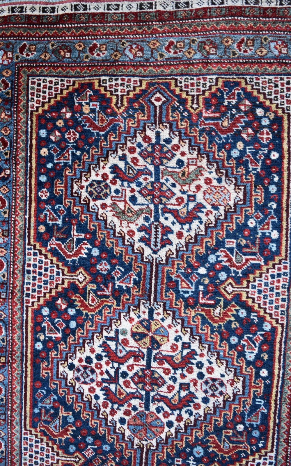 Antique Khamseh narrow runner 305x69cm View II