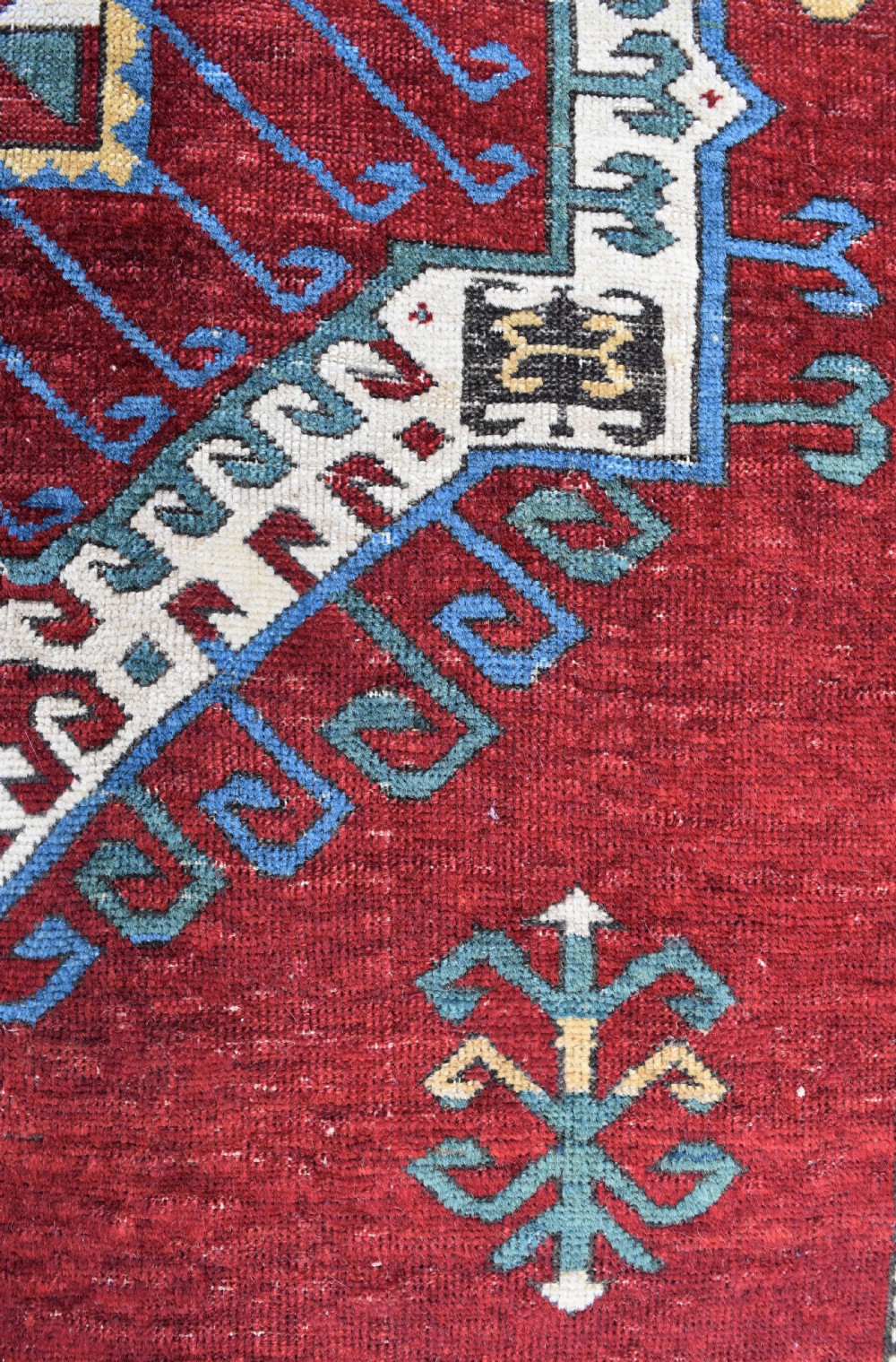 Antique Caucasian Fahcralo Kazak rug 167x132cm View XIII