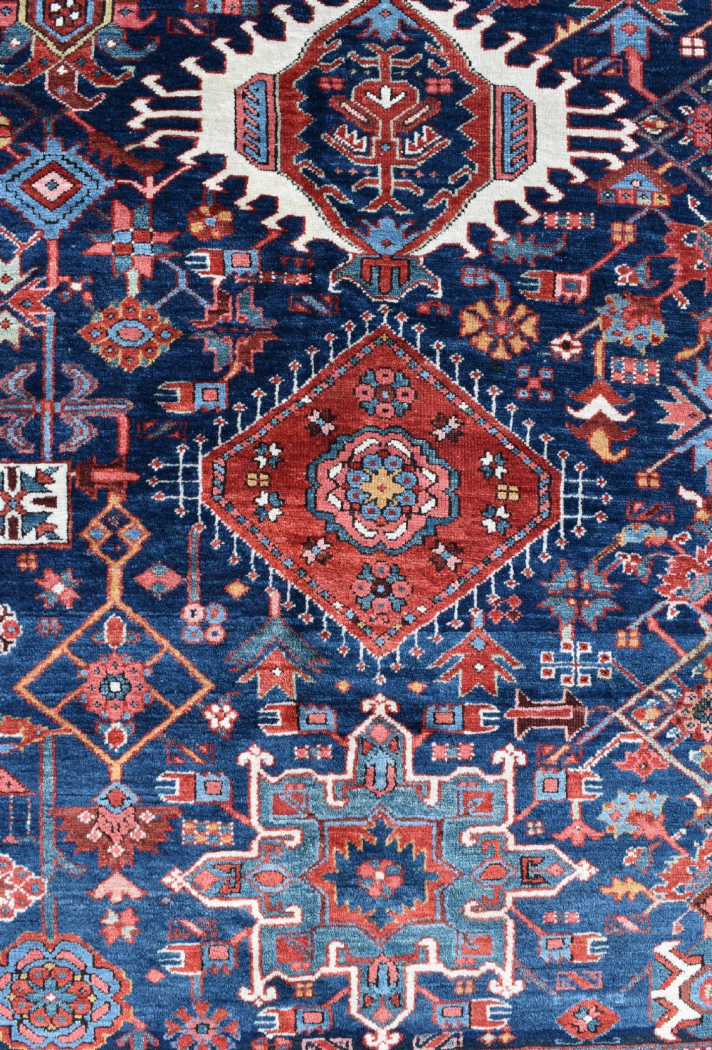 Fine antique Karaja roomsize carpet 427x368 cm View III