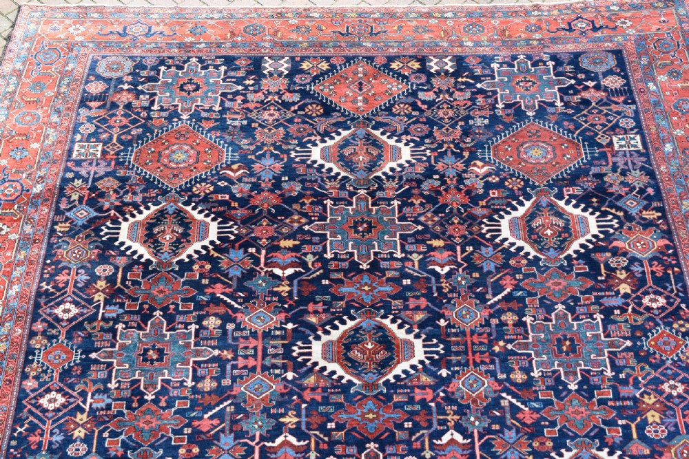 Fine antique Karaja roomsize carpet 427x368 cm View IX