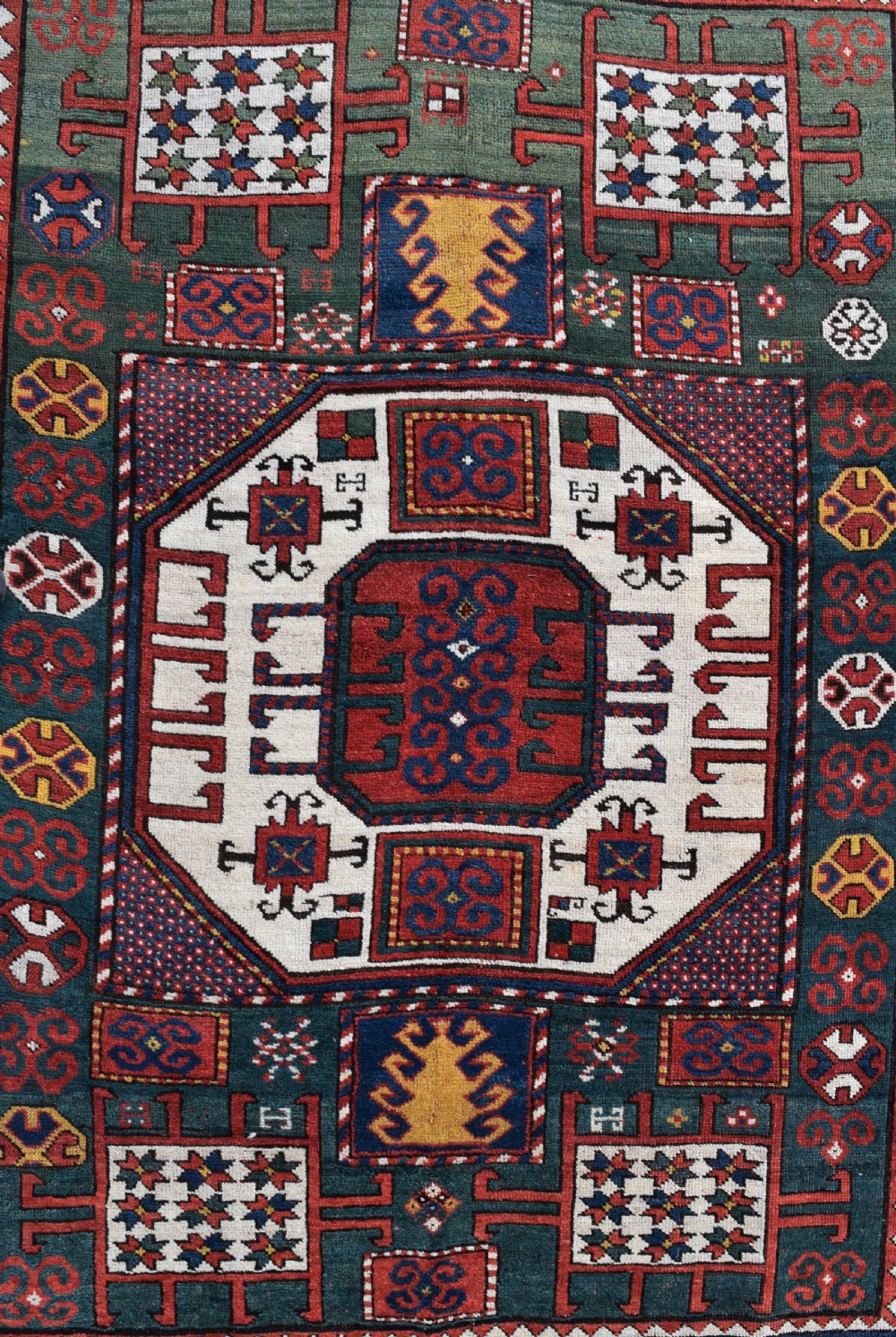 Antique Karachopf Kazak village rug 216x176cm View IV