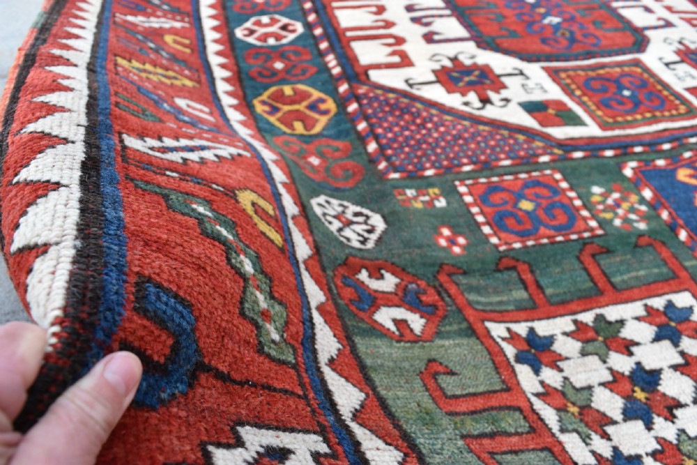 Antique Karachopf Kazak village rug 216x176cm View VII