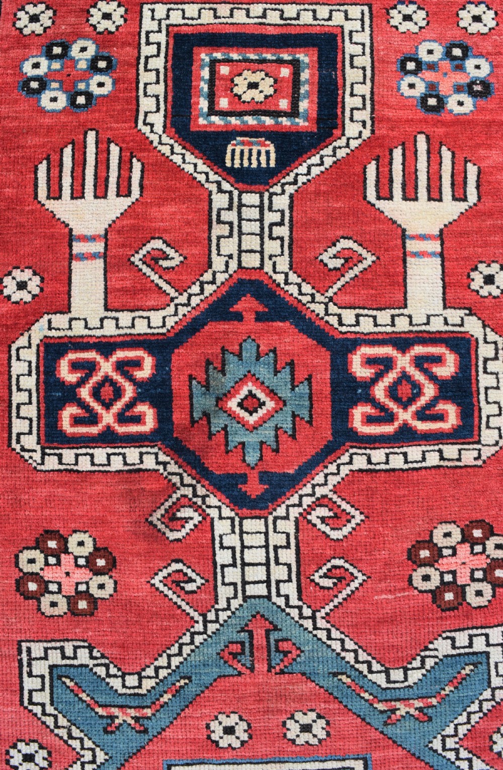 Antique Caucasian Karabagh prayer rug 172x112cm View III