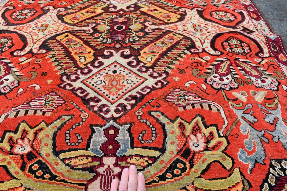 An unusual Caucasian Karabagh rug 205x134cm View IV