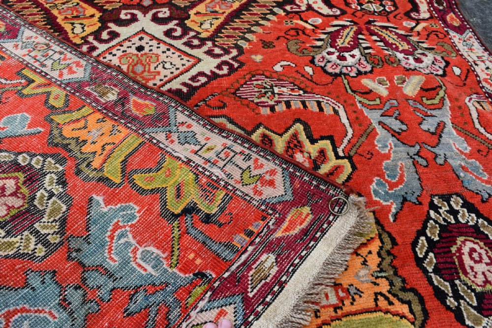 An unusual Caucasian Karabagh rug 205x134cm View V