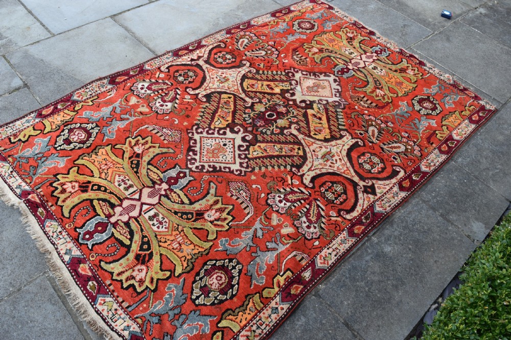 An unusual Caucasian Karabagh rug 205x134cm View VI