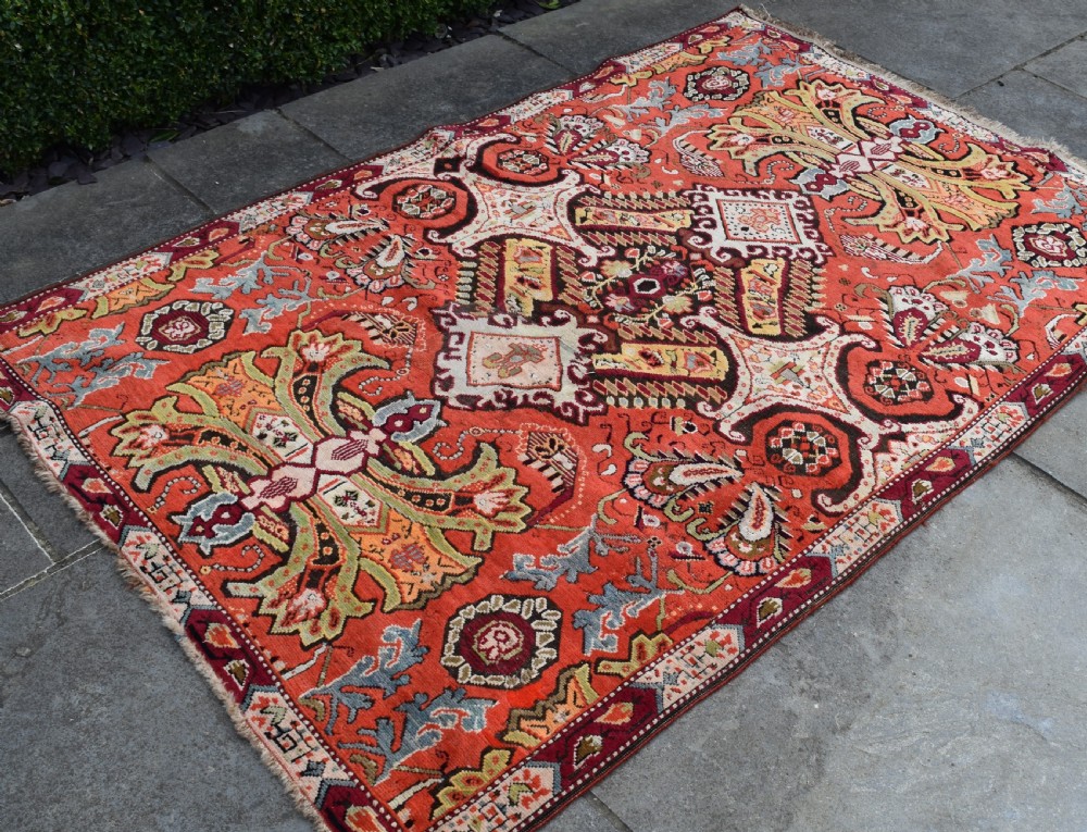 An unusual Caucasian Karabagh rug 205x134cm View VII