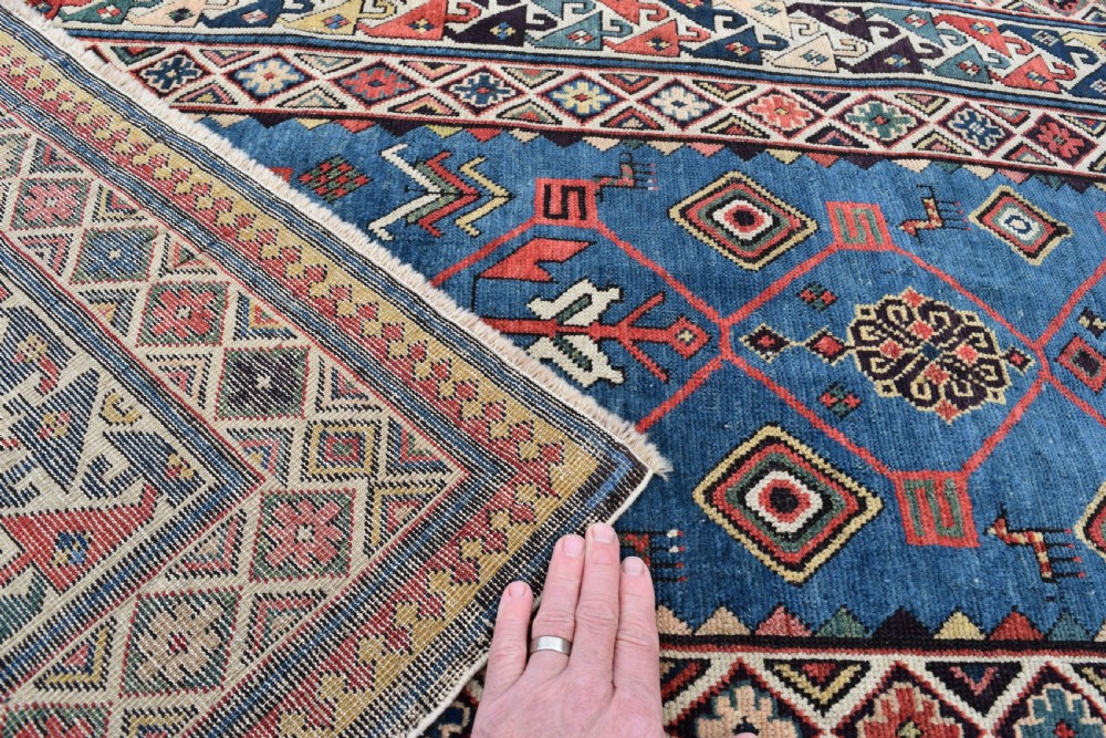 A very fine antique Shirvan long rug 278x112cm View IV