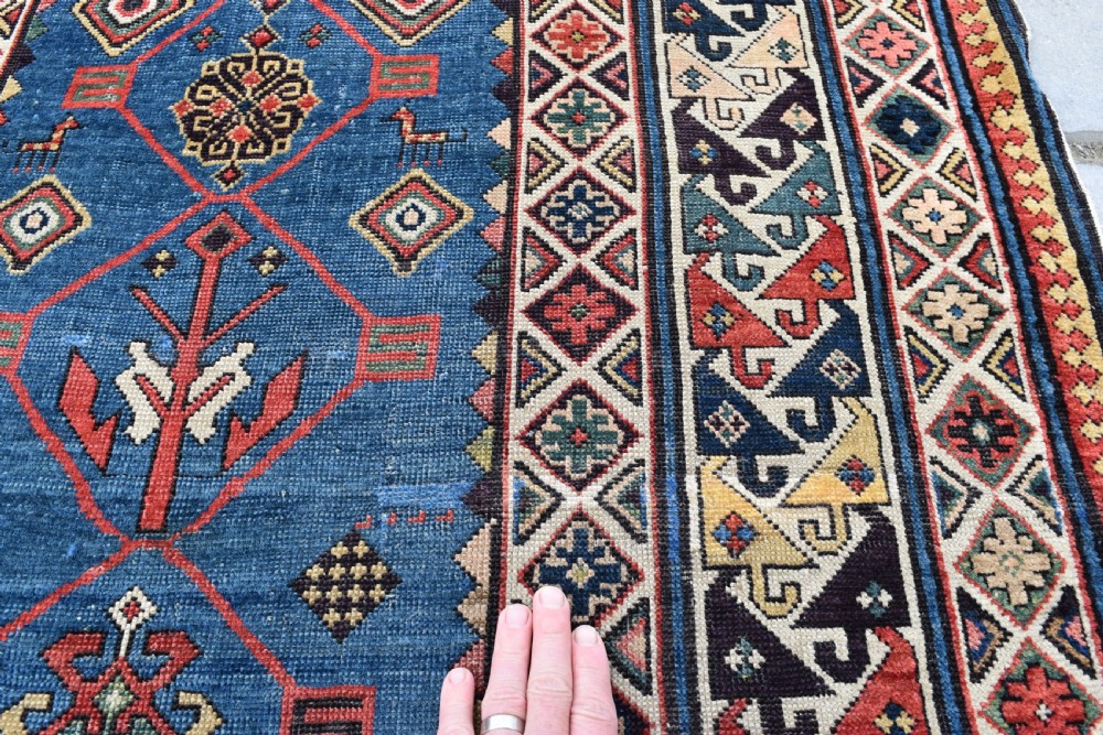 A very fine antique Shirvan long rug 278x112cm View VII