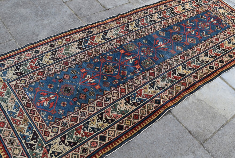 A very fine antique Shirvan long rug 278x112cm View VIII