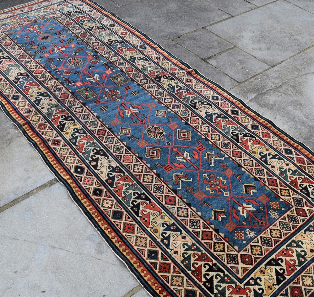 A very fine antique Shirvan long rug 278x112cm View IX
