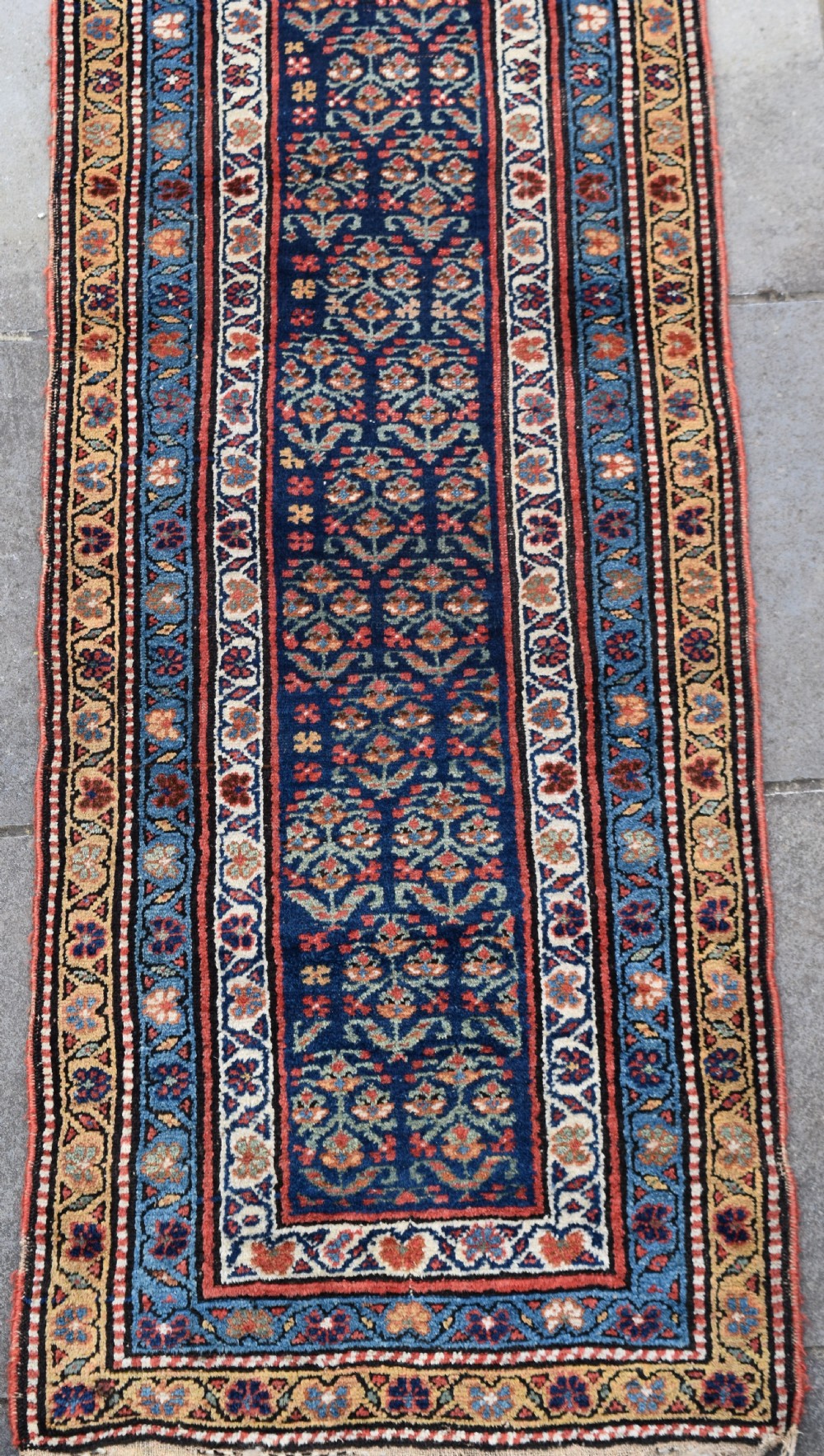 An antique Kurdish narrow runner 314x80cm View VI