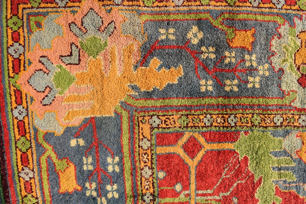 An antique Gavin Morton, Arts and Crafts carpet, Donegal Circa 1900 442x332cm View II