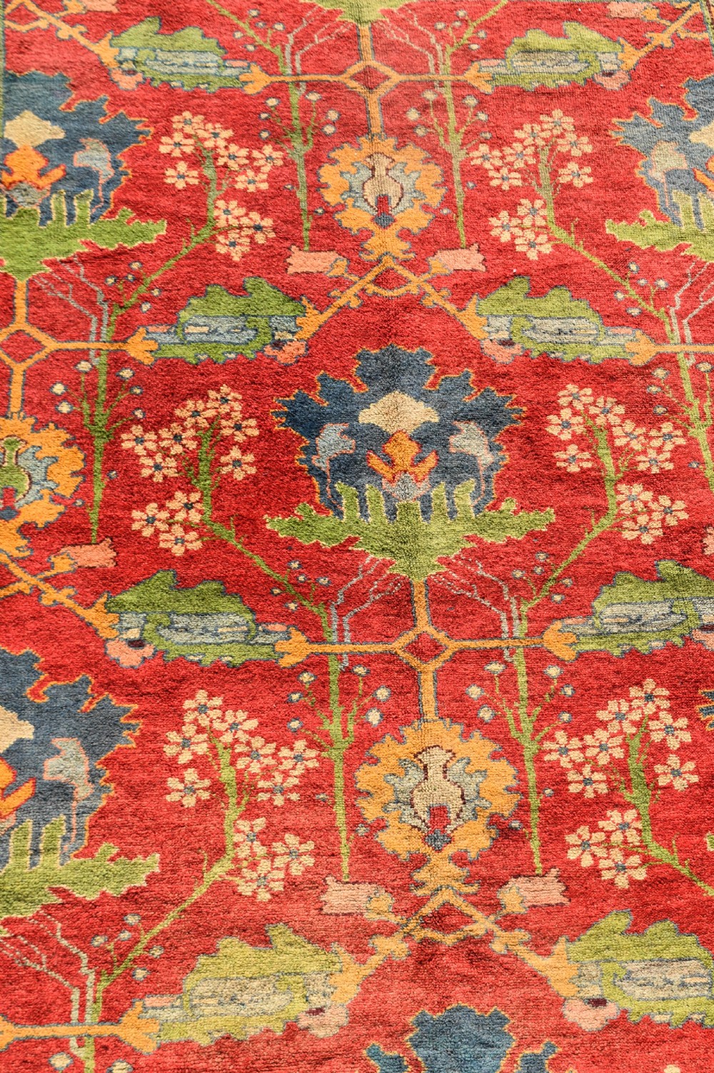 An antique Gavin Morton, Arts and Crafts carpet, Donegal Circa 1900 442x332cm View X