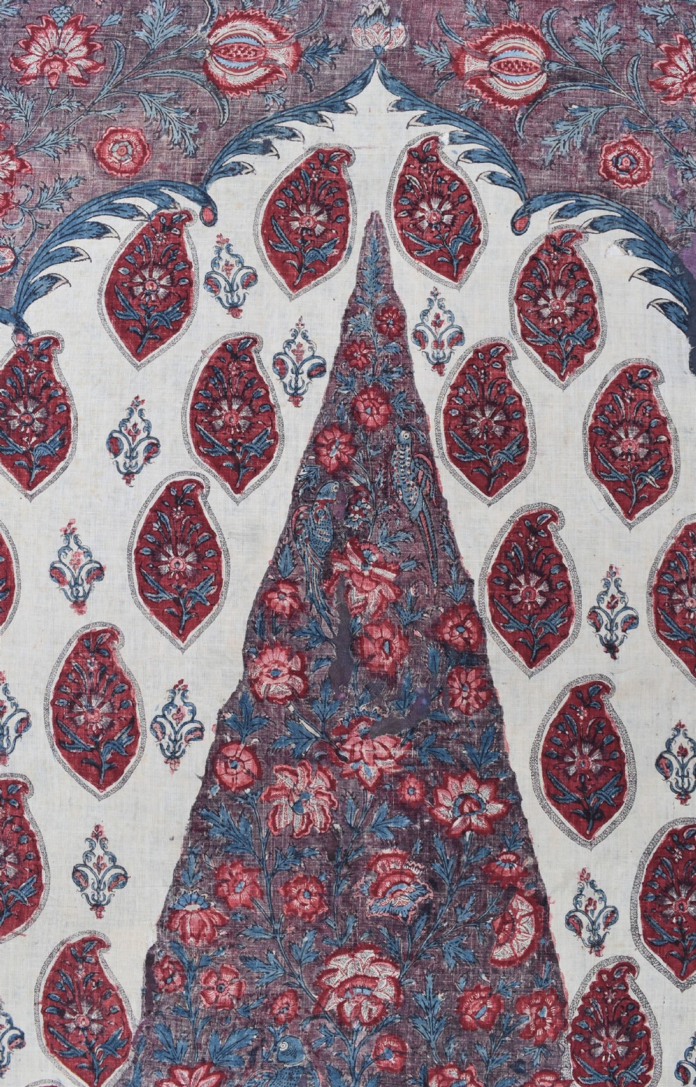 An early Palampur Chintz, mounted 103x71cm View III