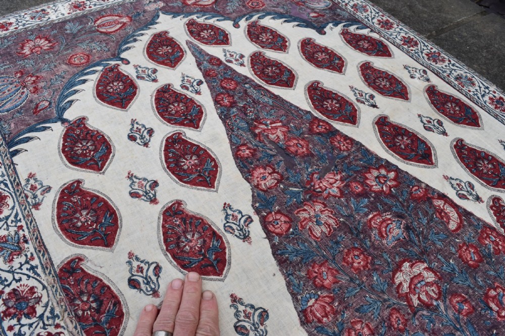 An early Palampur Chintz, mounted 103x71cm View IV