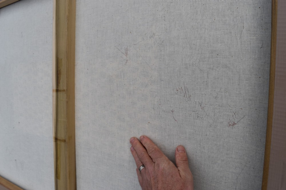 An early Palampur Chintz, mounted 103x71cm View V