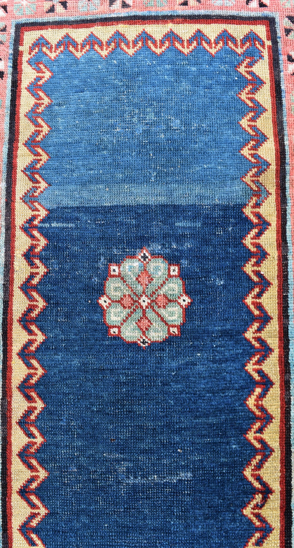An antique Caucasian Talish long rug 236x103cm View II