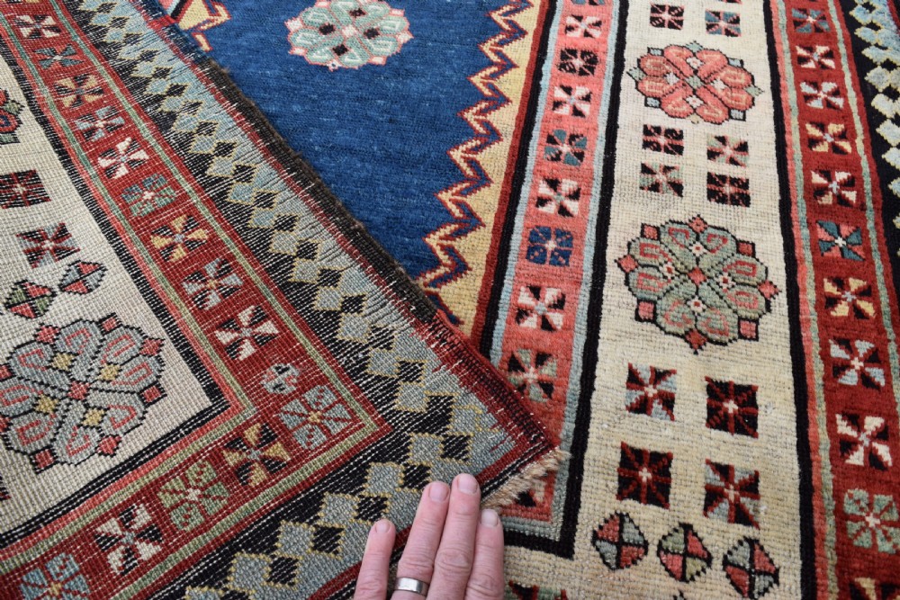 An antique Caucasian Talish long rug 236x103cm View IV