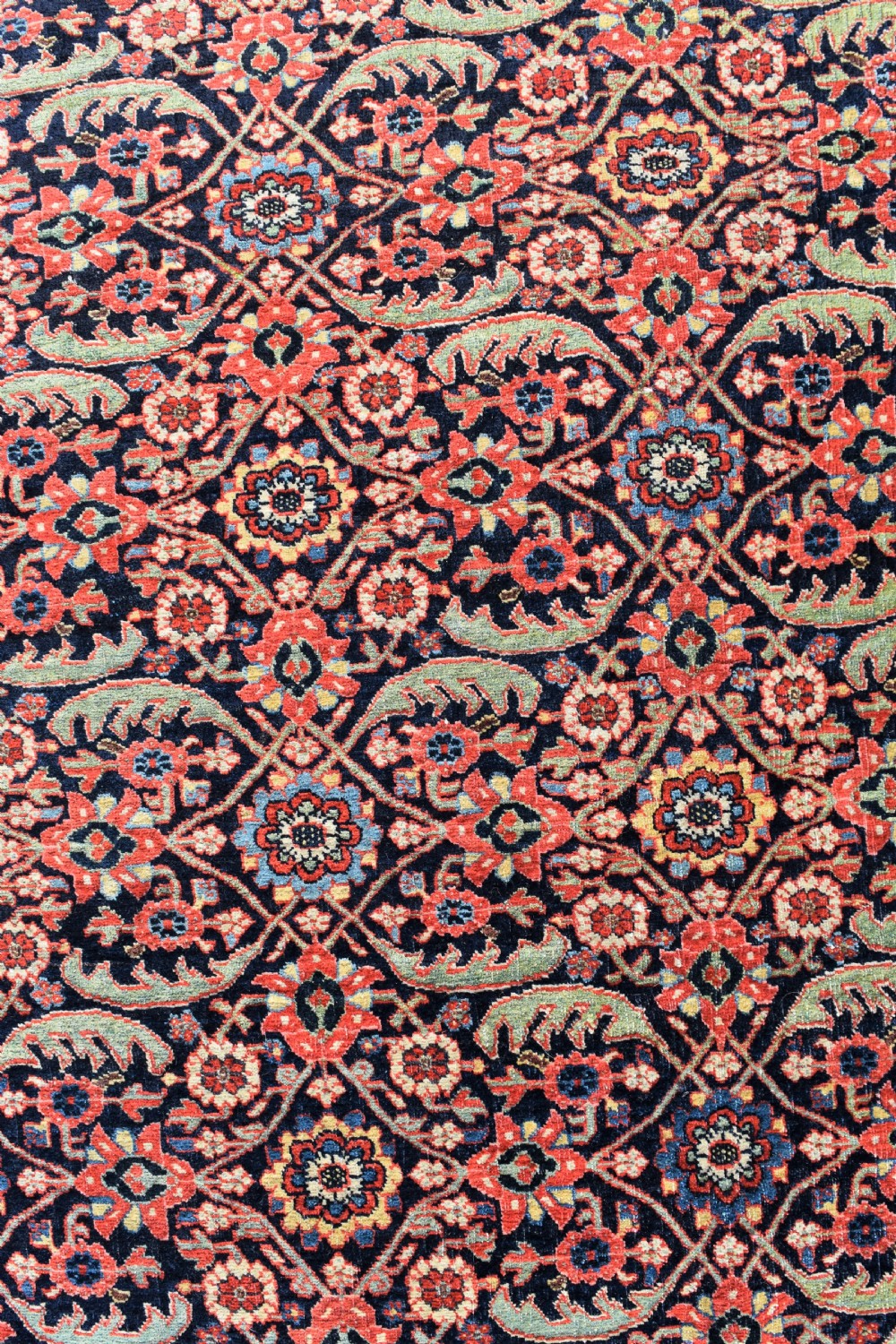 An antique North West Persian roomsize carpet 410x213cm View III